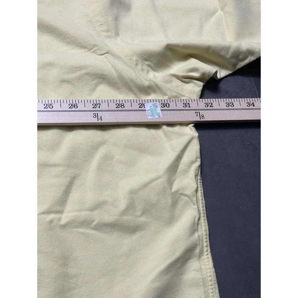 Polo Ralph Lauren Button-Front Yellow Shirt XXL Big‎ Tall F-113